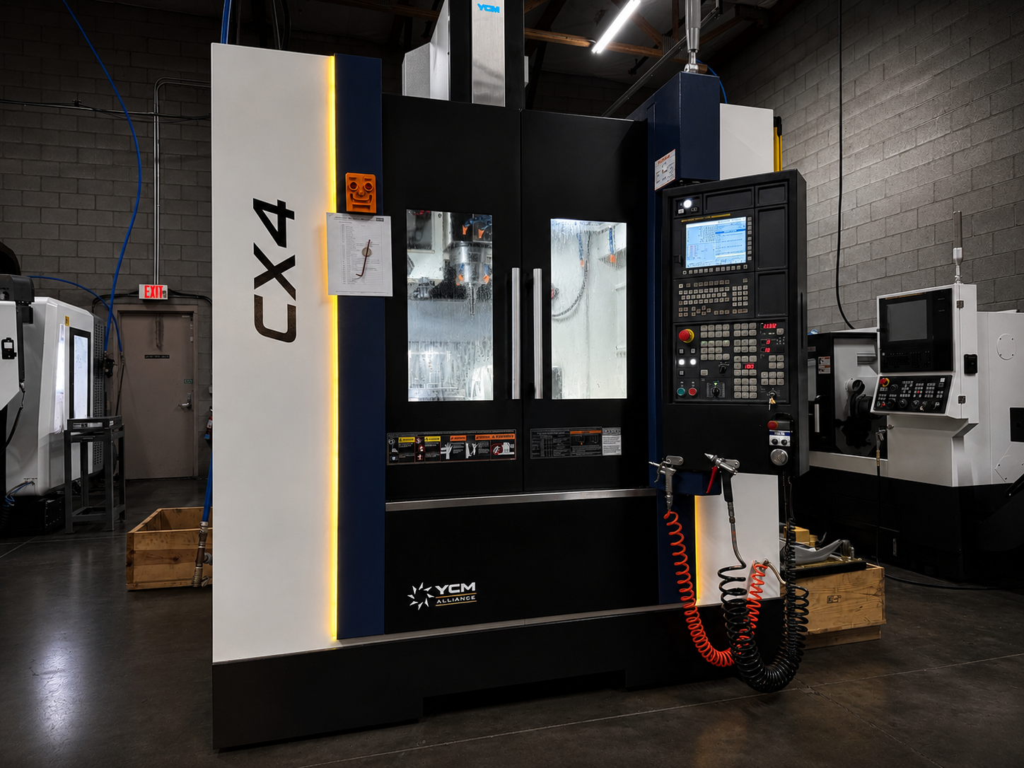 4 and 5-axis vertical machining centers