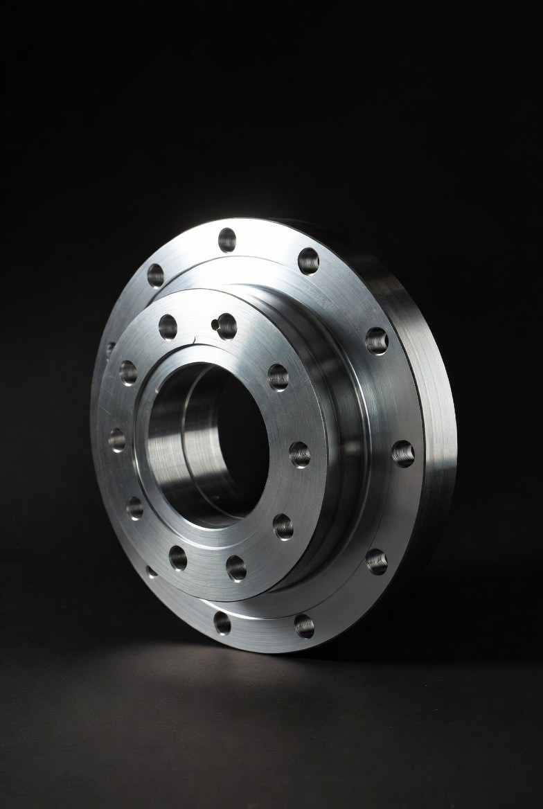 Machined bearing flange