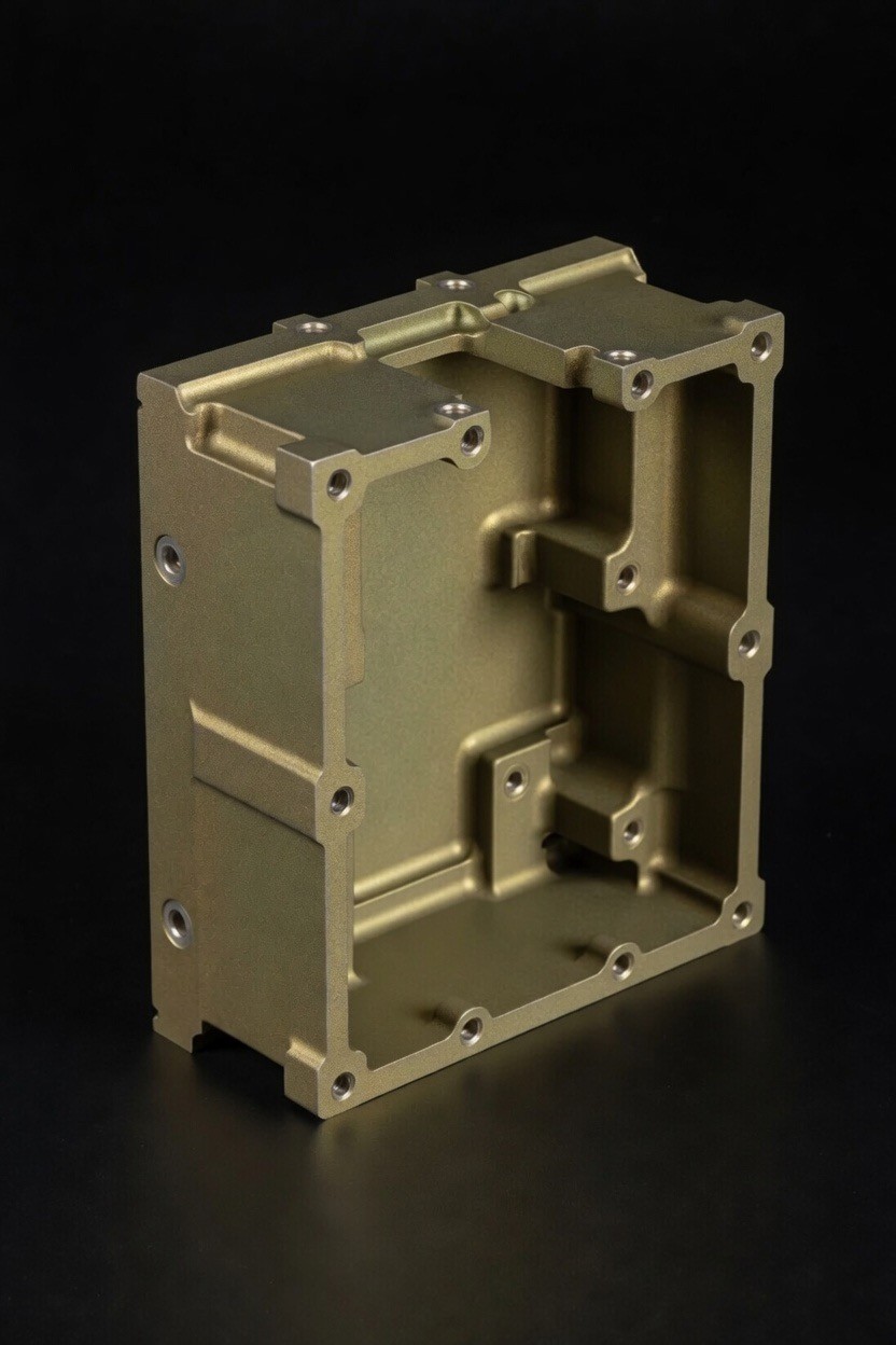 Machined gearbox housing
